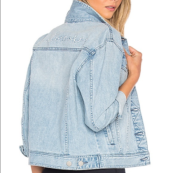 Revolve By The Way Heartbreaker Denim Jacket